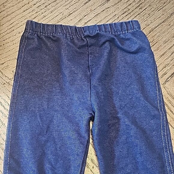 Denim jegging leggings size 5 - Picture 2 of 9